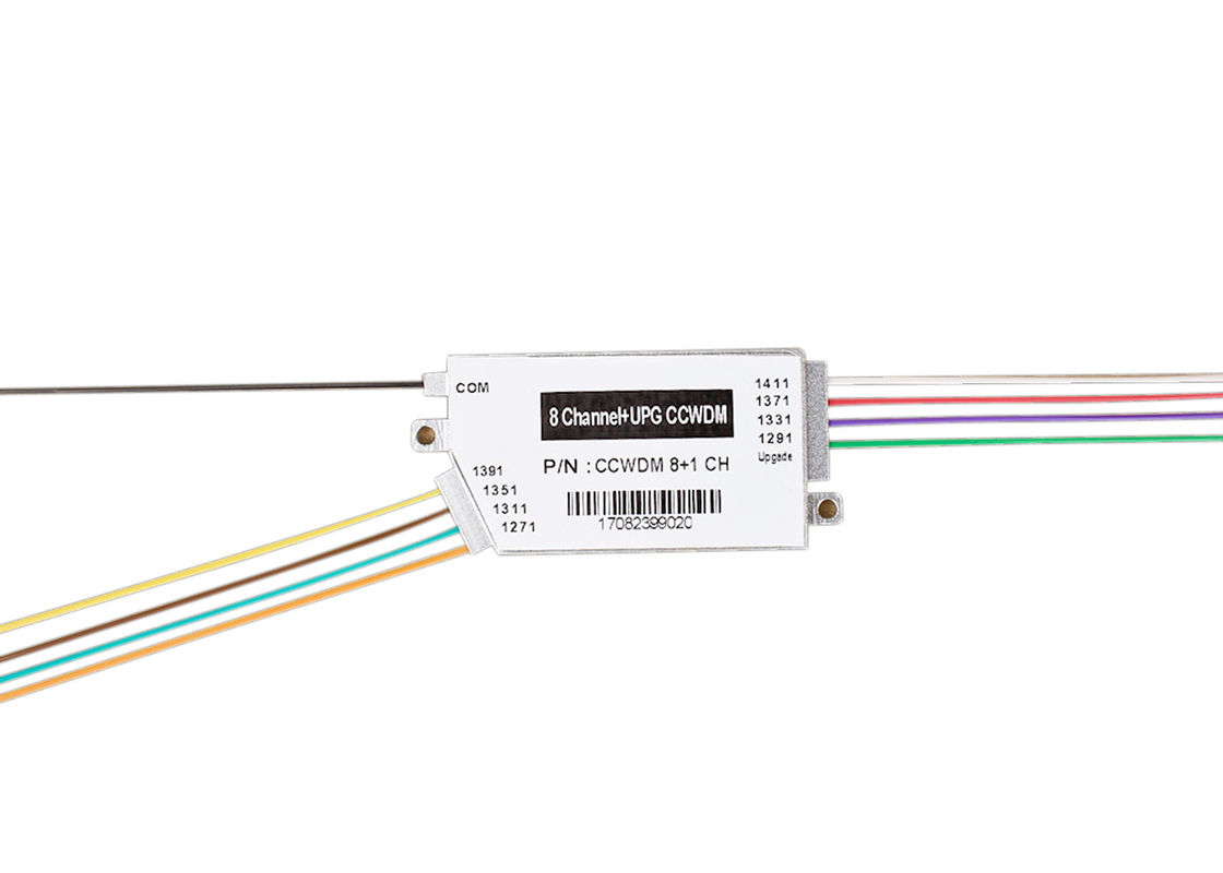 Compact CWDM 1x8 channels with Upgrade Port CCWDM Multiplexer